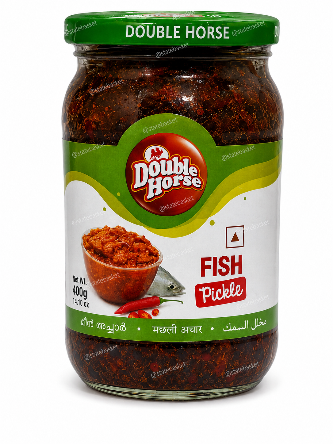Double Horse Fish Pickle – 400g
