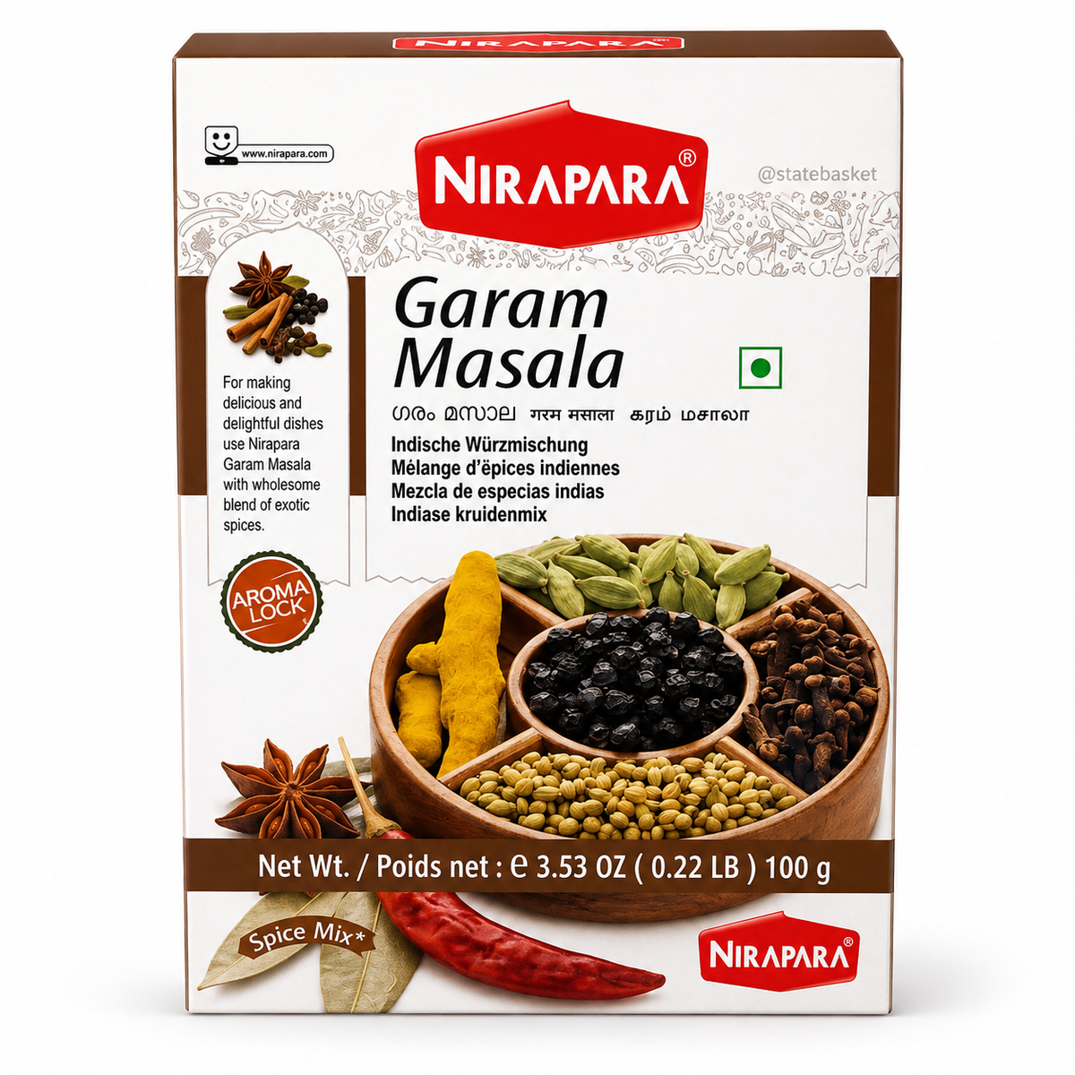 Nirapara Garam Masala – 100 g