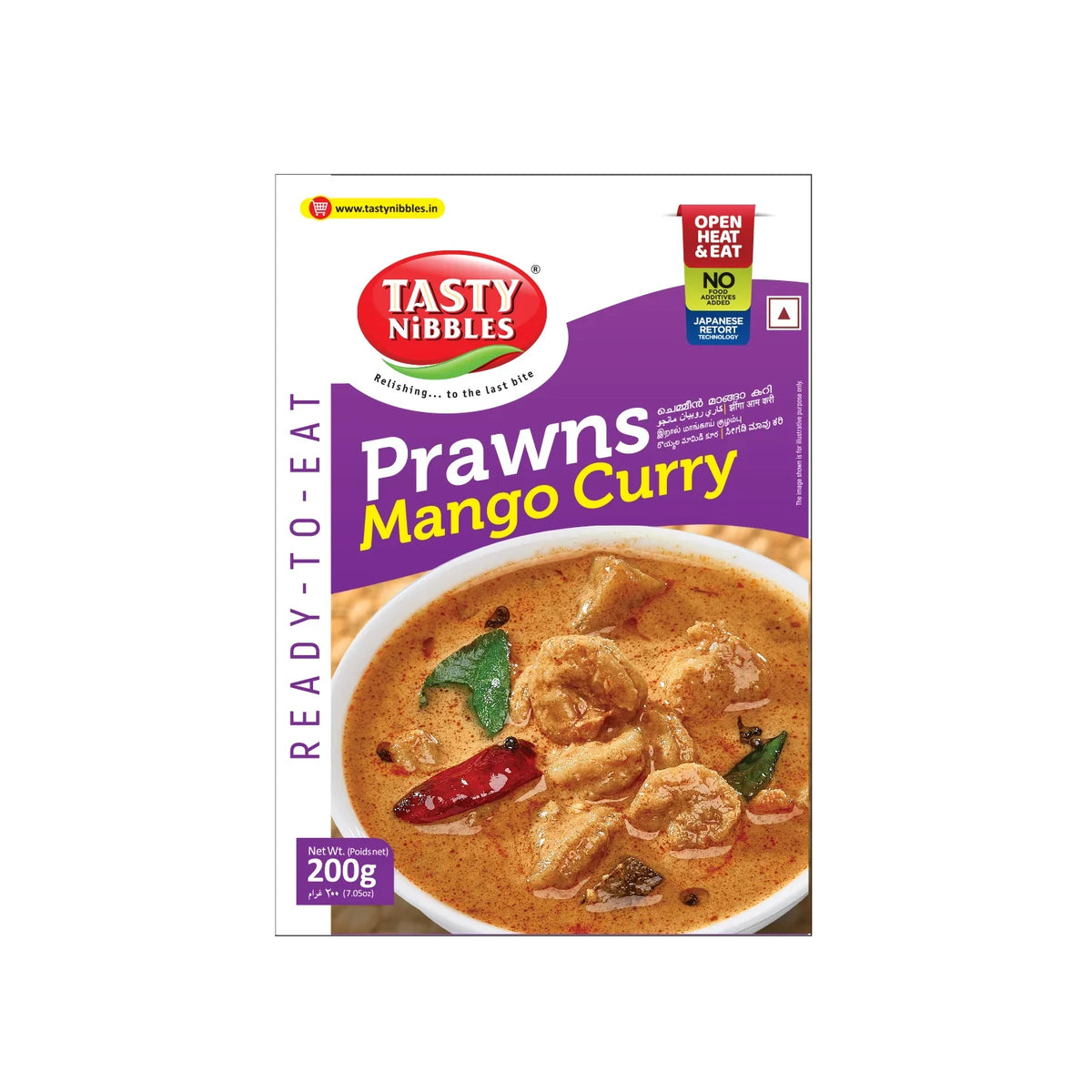 Tasty Nibbles Prawns Mango Curry (Prawns Curry with Mango) – 200 g