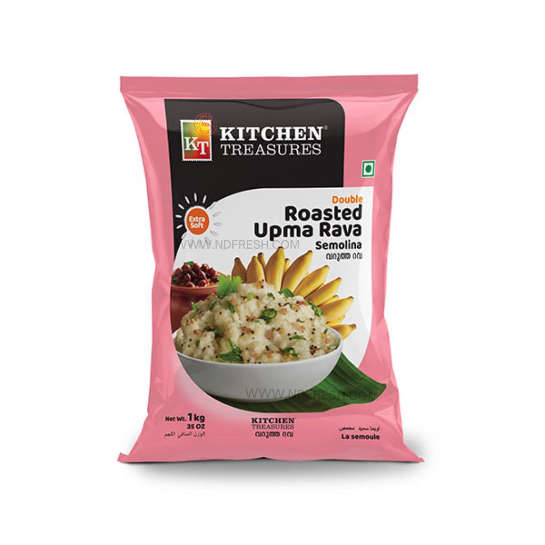 Kitchen Treasures Roasted Rava – 1 Kg (2.2 lb)