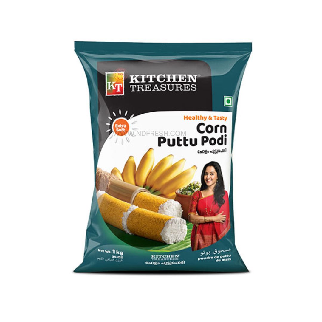 Kitchen Treasures Corn Puttu Podi – 1 Kg (2.2 lb)