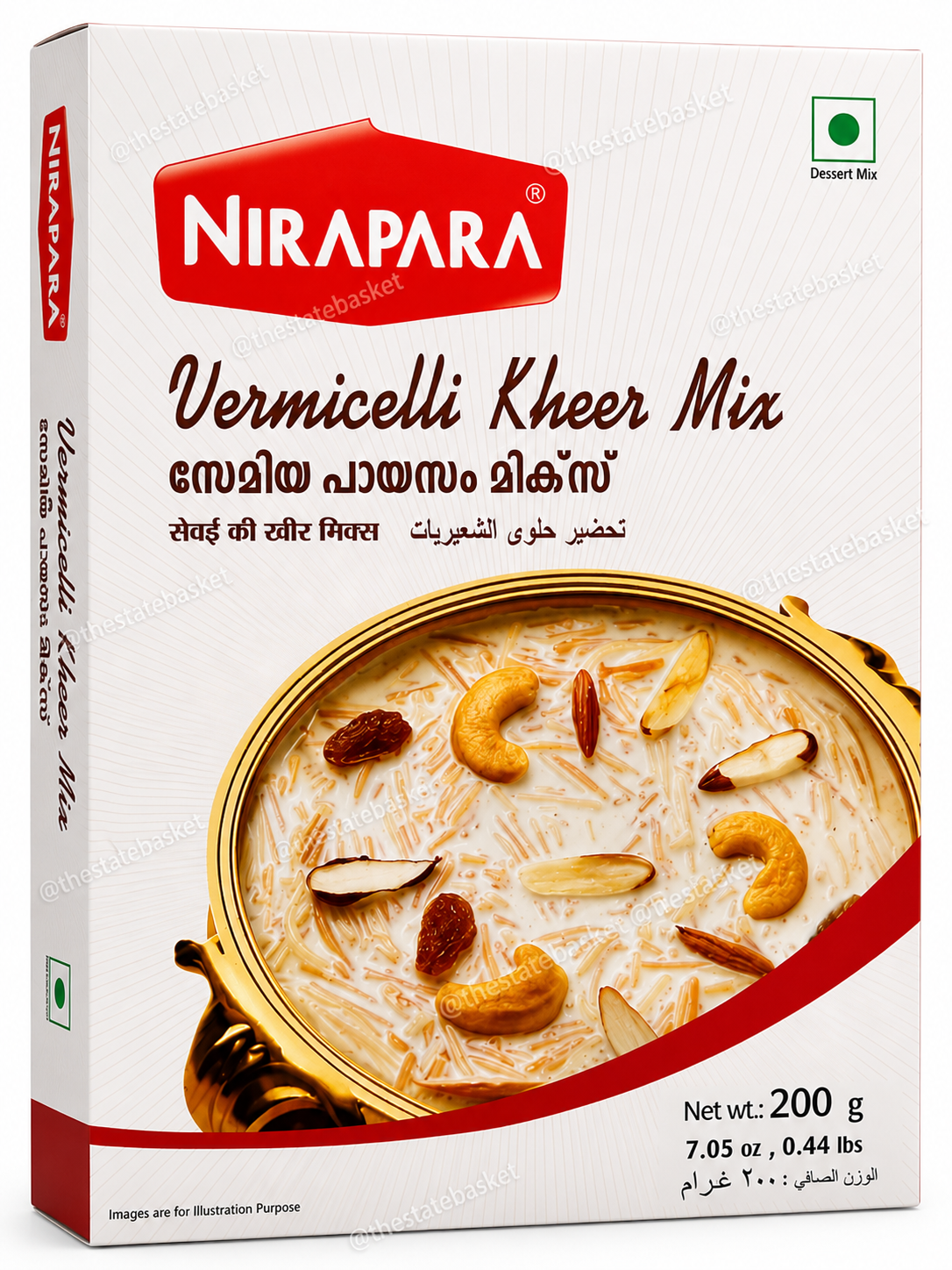 Nirapara Vermicelli Kheer Mix dessert mix box, 200g.