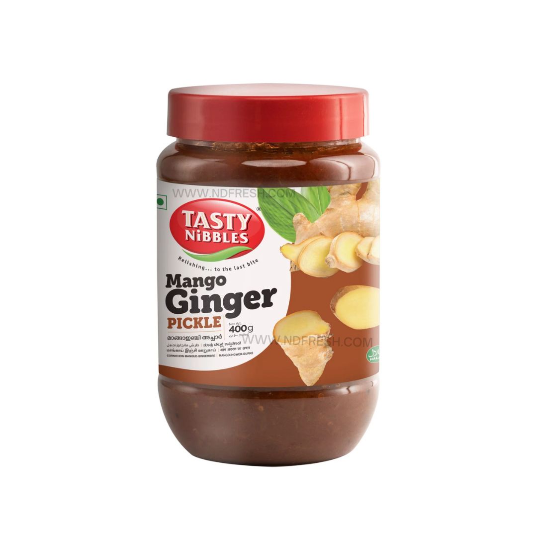 Tasty Nibbles Mango Ginger Pickle – 400 g