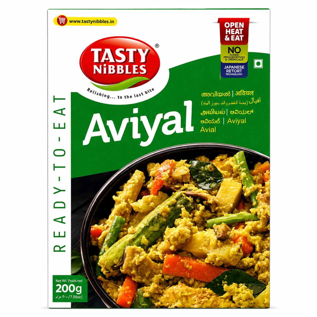 Tasty Nibbles Aviyal – 200g