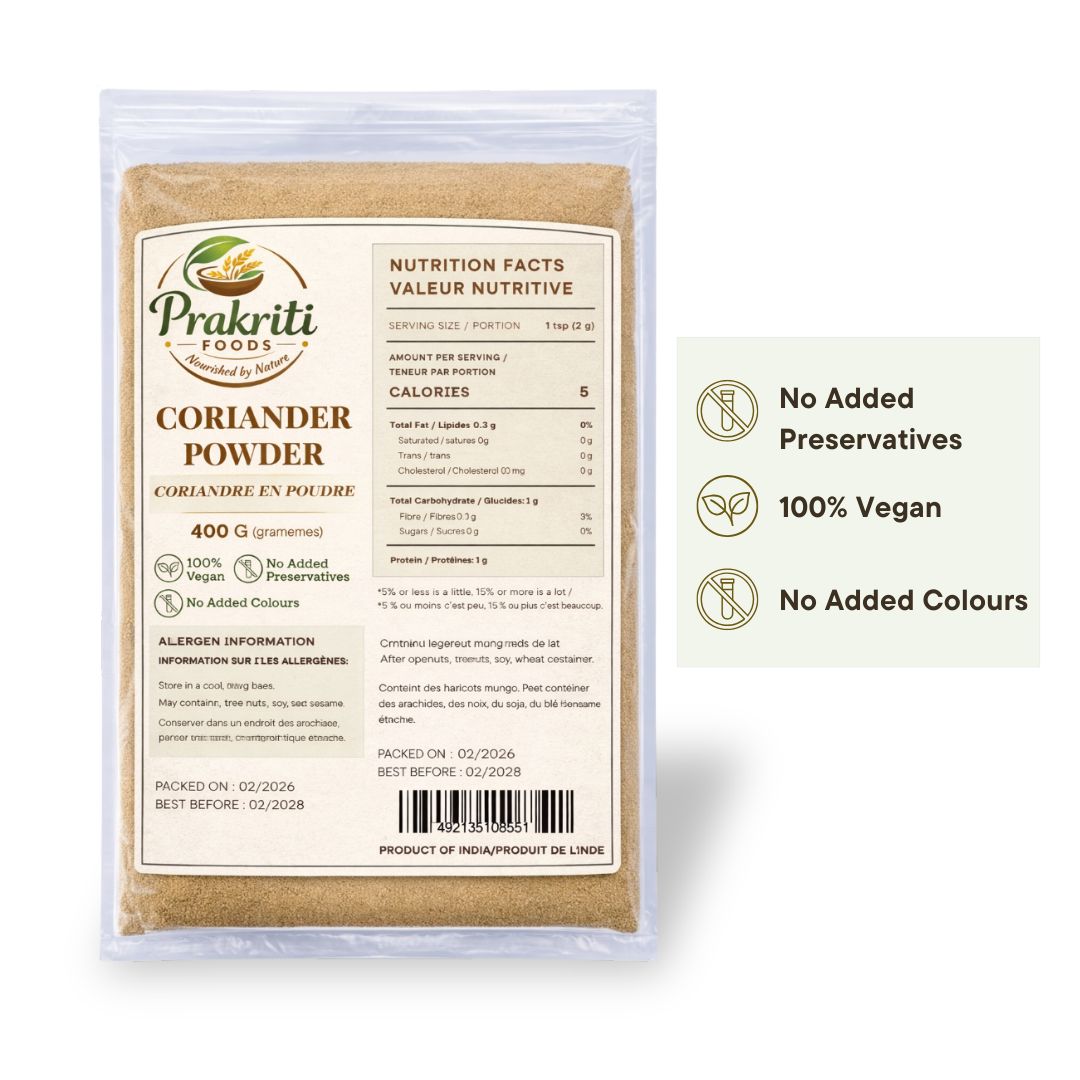 Prakriti Coriander Powder – 400 g