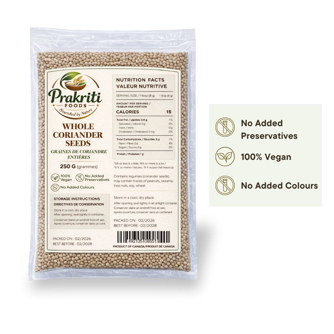Prakriti Coriander Whole – 250 g