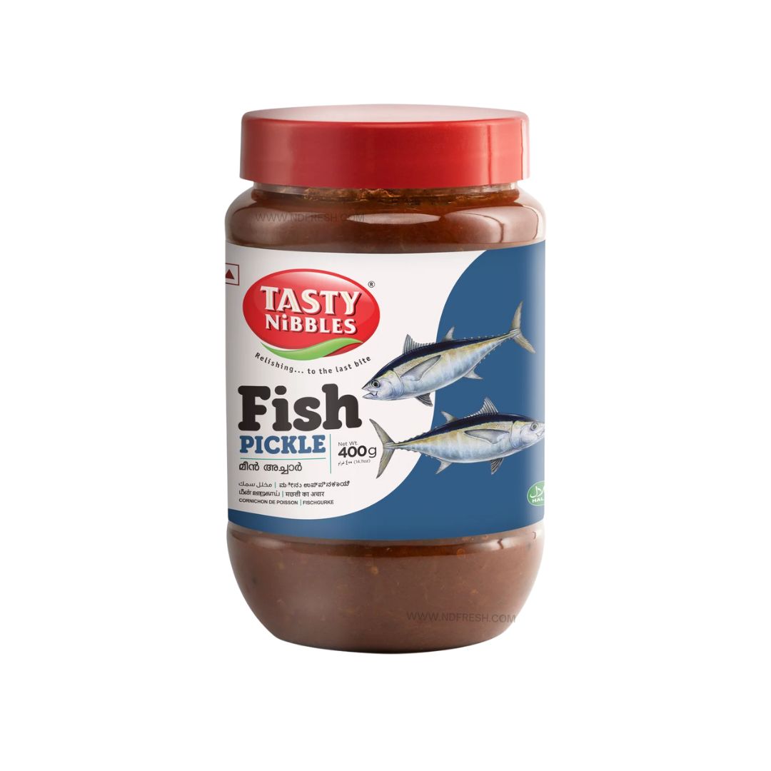 Tasty Nibbles Fish Pickle – 400g Jar