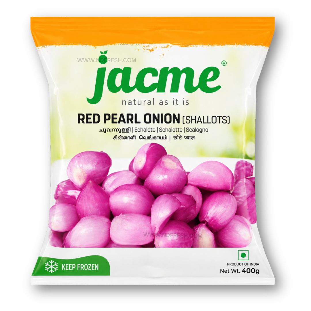 Jacme Red Pearl Onion / Shallots (Frozen) – 400 g