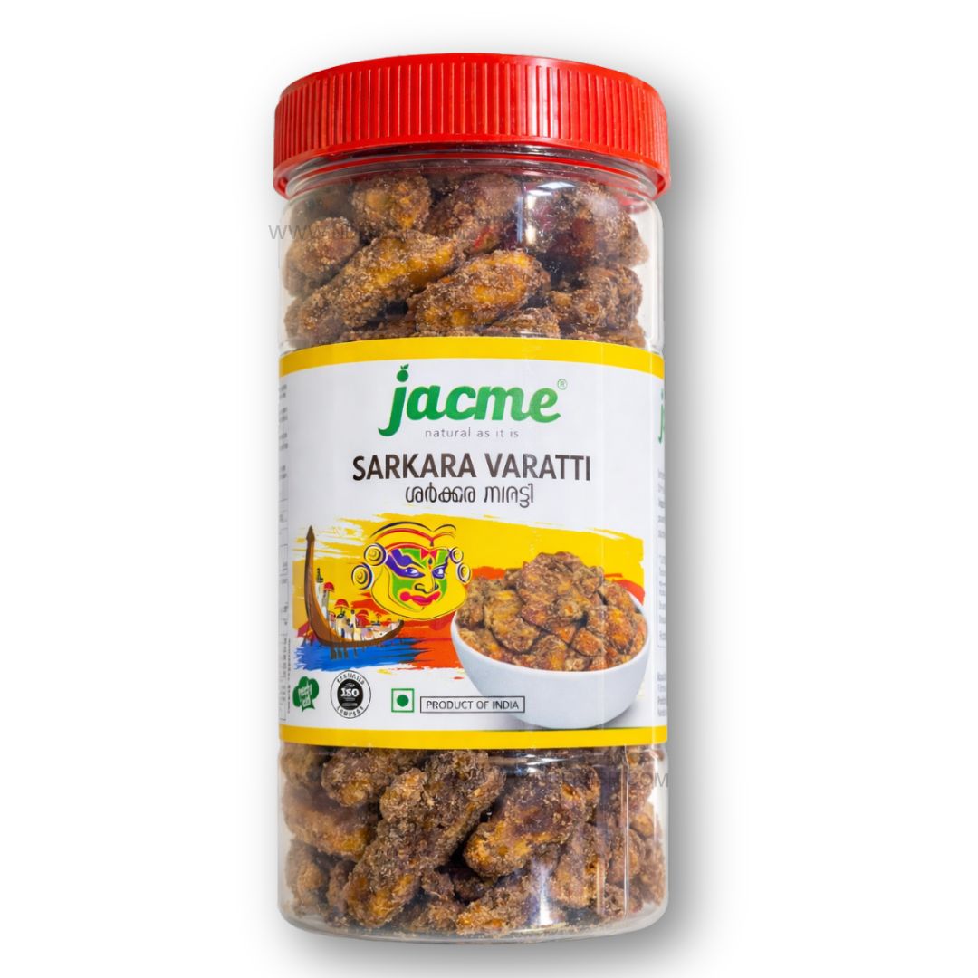 Jacme Sarkara Varatti (Kerala Jaggery Coated Banana Chips)