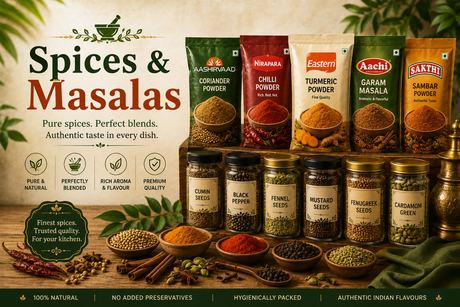 Spices & Masalas