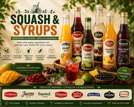 Squash & Syrups