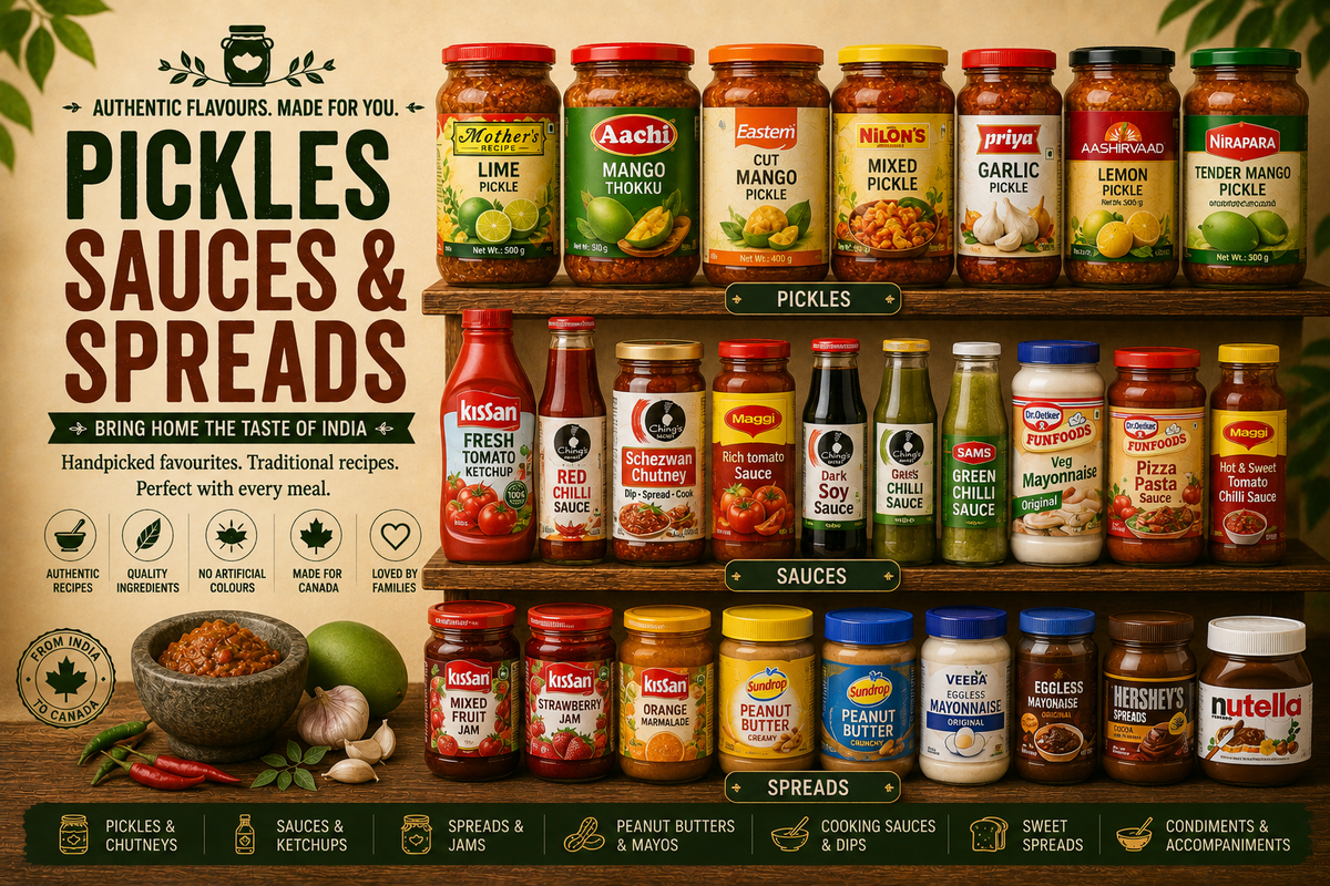 Pickles Sauces & Spreads