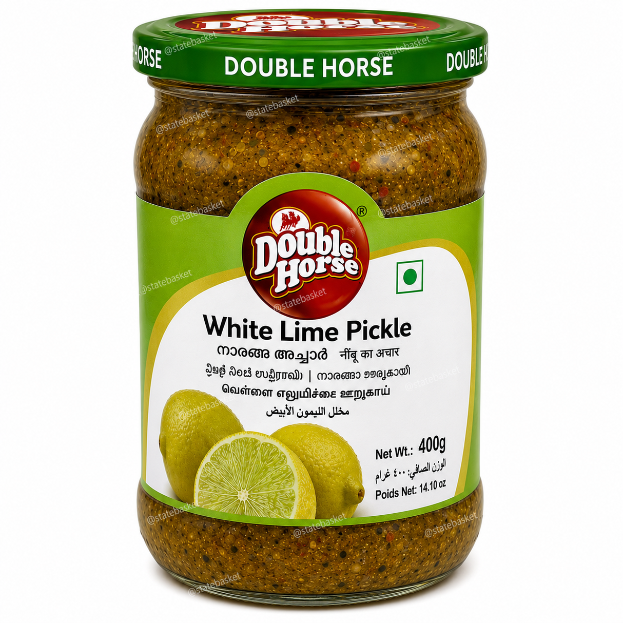Double Horse White Lime Pickle – 400g
