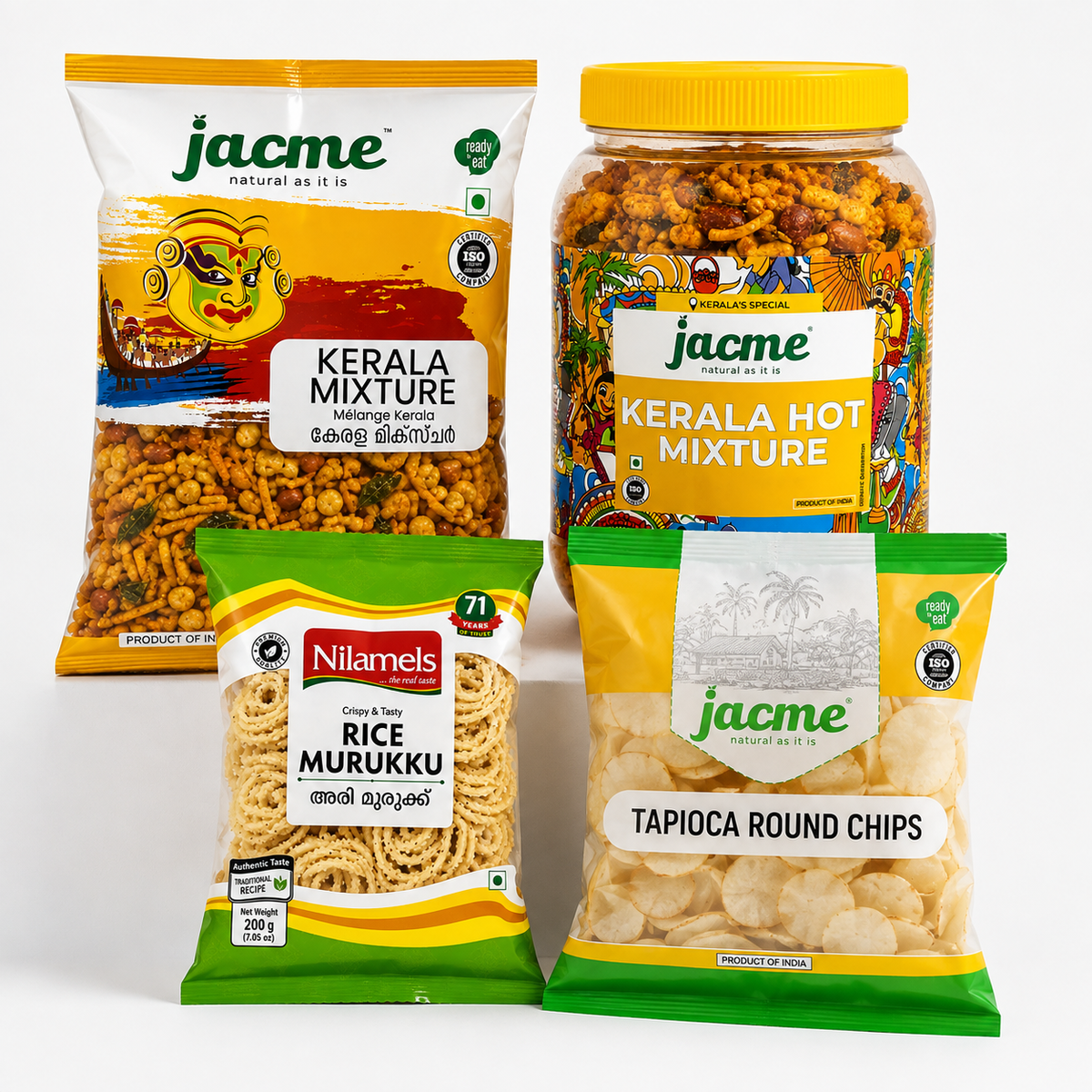 Kerala Tea-Time Snack Combo | Authentic South Indian Snacks