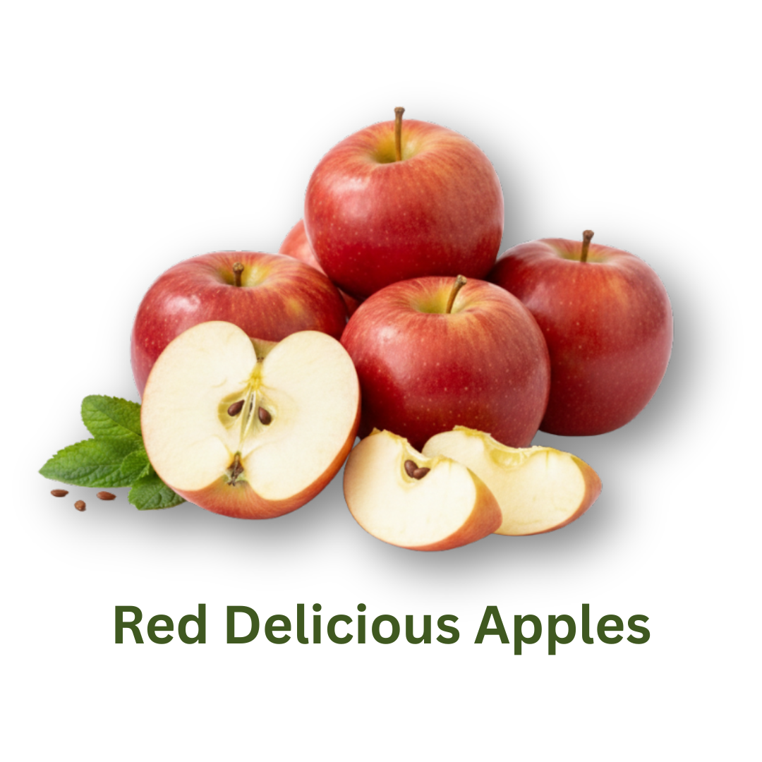 Red Delicious Apples – Classic Sweet & Mild