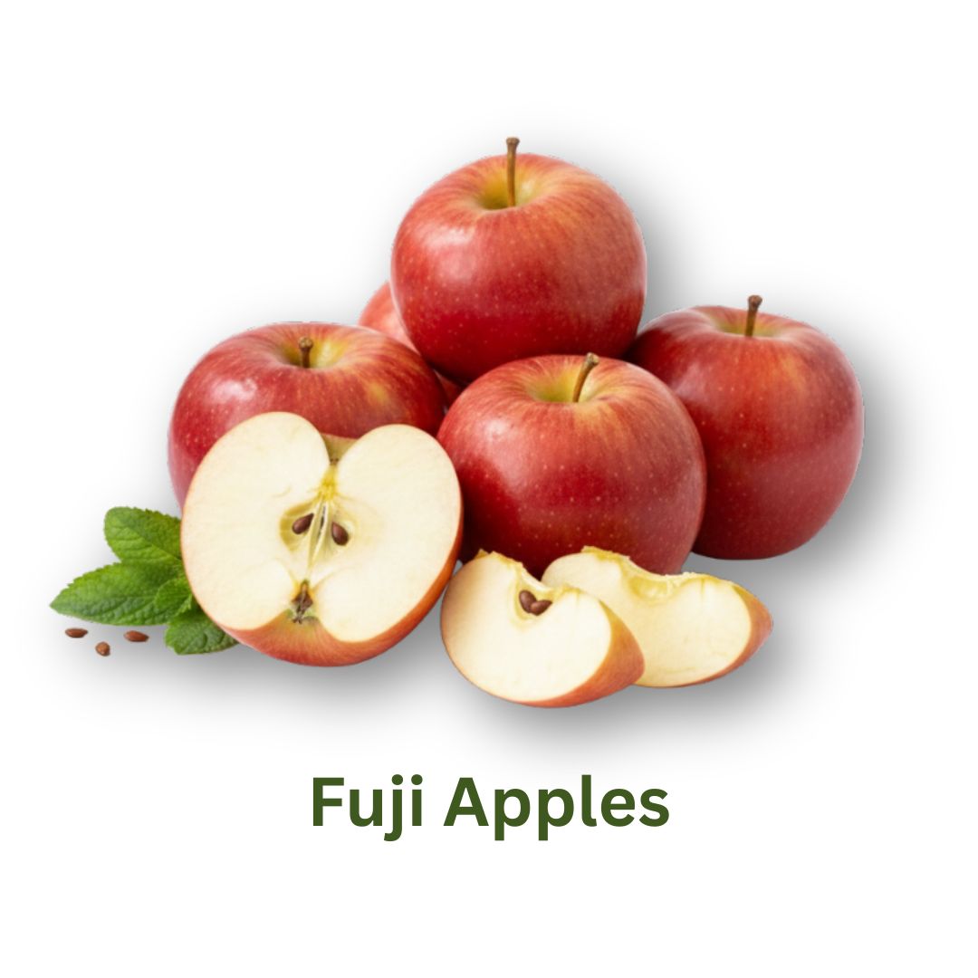 Fuji Apples – Sweet, Crisp & Juicy