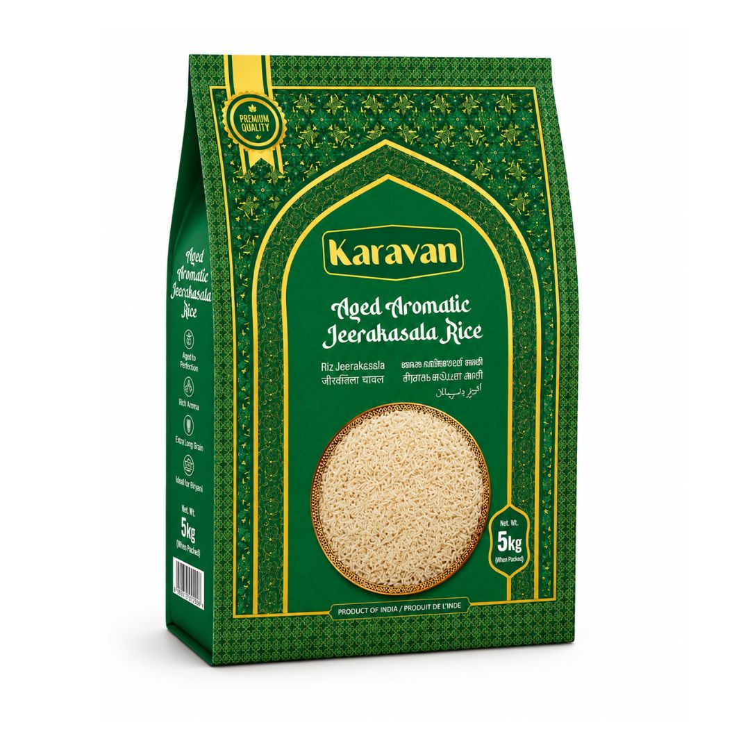 Aged Aromatic Jeerakasala Rice – 5 Kg/11 lb