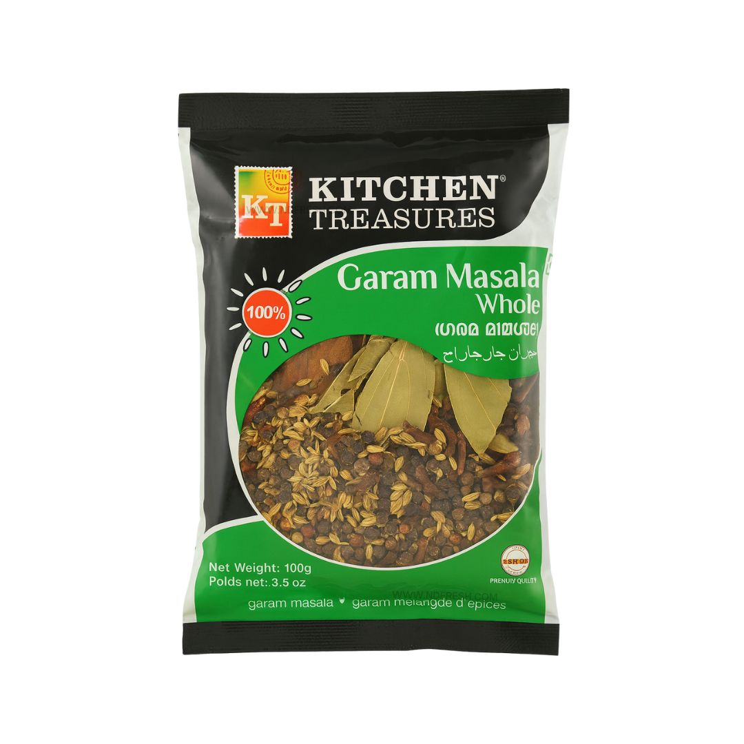 Kitchen Treasures Garam Masala Whole – 100g