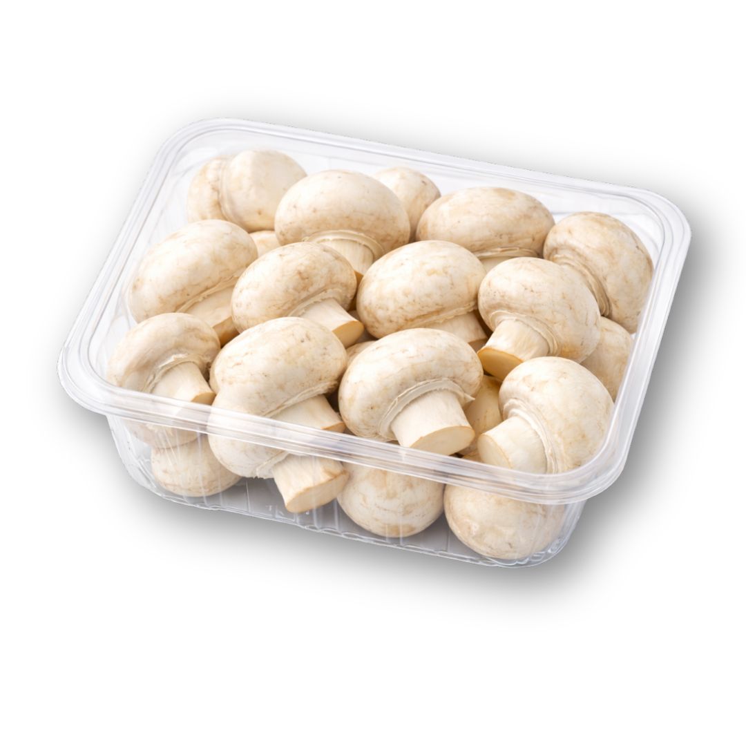 Whole White Mushrooms – 227g (Fresh Button Mushrooms)