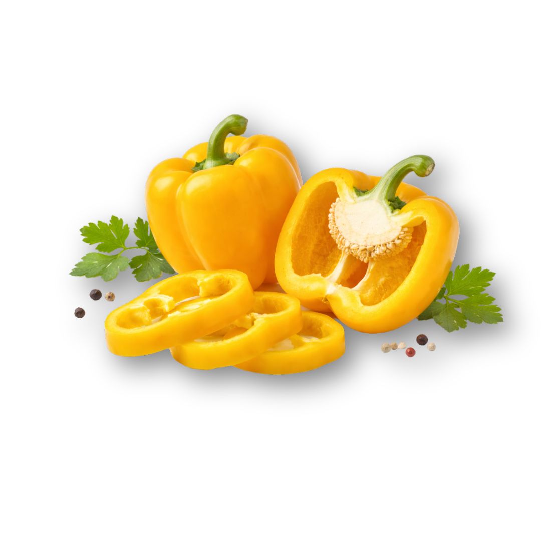 Yellow Bell Peppers – Sweet & Crisp Capsicum